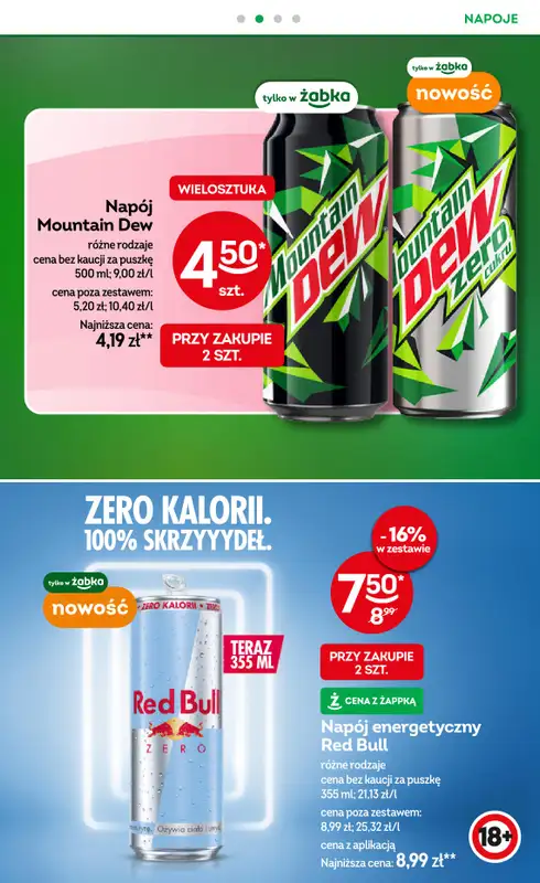 Żabka - gazetka promocyjna Gazetka od środy 25.03 do wtorku 07.04 - strona 29