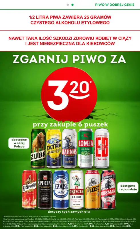 Żabka - gazetka promocyjna Gazetka od środy 25.03 do wtorku 07.04 - strona 27