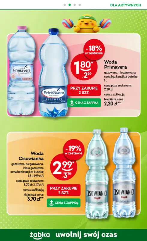 Żabka - gazetka promocyjna Gazetka od środy 25.03 do wtorku 07.04 - strona 69