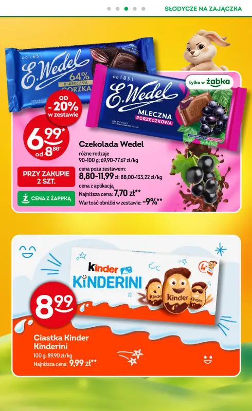 Żabka - gazetka promocyjna Gazetka od środy 25.03 do wtorku 07.04 - strona 14