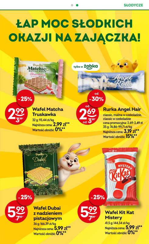 Żabka - gazetka promocyjna Gazetka od środy 25.03 do wtorku 07.04 - strona 36