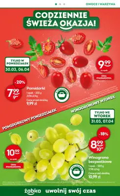 Żabka - gazetka promocyjna Gazetka Spożywcza od środy 25.03 do wtorku 07.04 - strona 18