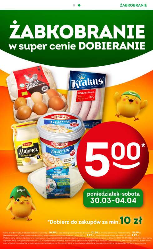 Żabka - gazetka promocyjna Gazetka Spożywcza od środy 25.03 do wtorku 07.04 - strona 3