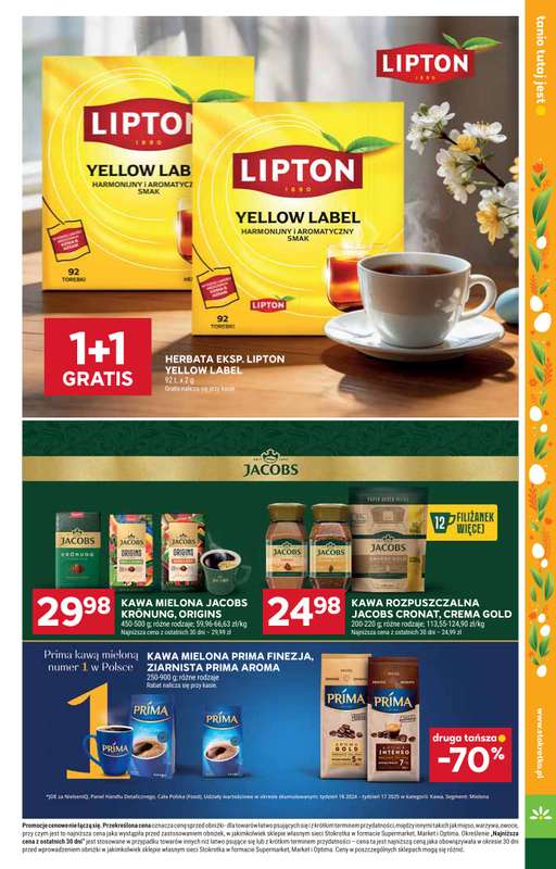 Stokrotka - gazetka promocyjna Gazetka Supermarket od czwartku 02.04 do środy 08.04 - strona 30