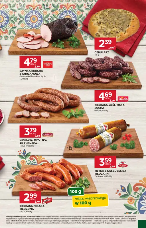 Stokrotka - gazetka promocyjna Gazetka Supermarket od czwartku 02.04 do środy 08.04 - strona 46