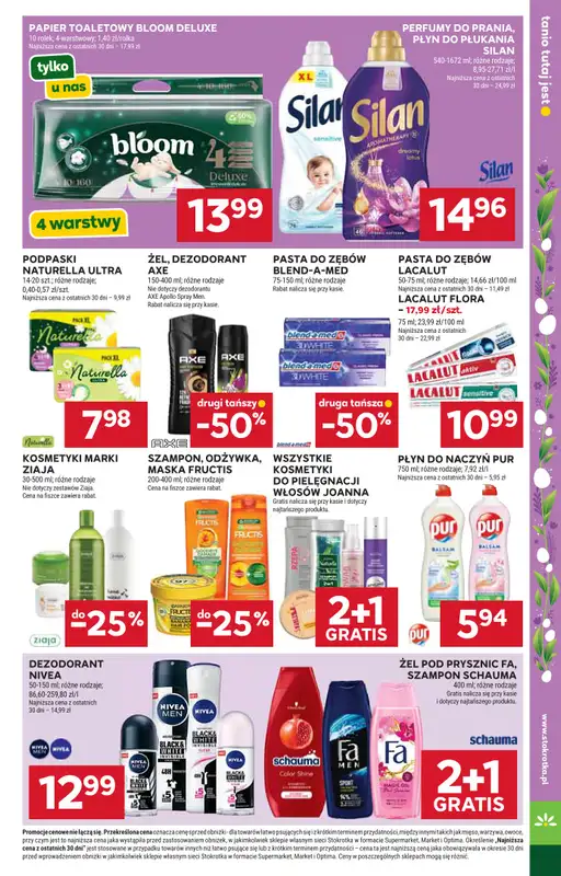 Stokrotka - gazetka promocyjna Gazetka Supermarket od czwartku 02.04 do środy 08.04 - strona 40