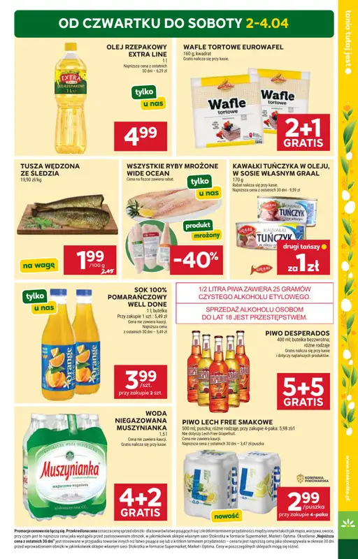 Stokrotka - gazetka promocyjna Gazetka Supermarket   - strona 3