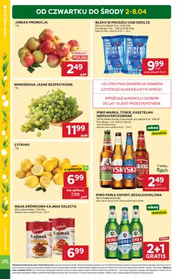 Stokrotka - gazetka promocyjna Gazetka Supermarket od czwartku 02.04 do środy 08.04 - strona 4
