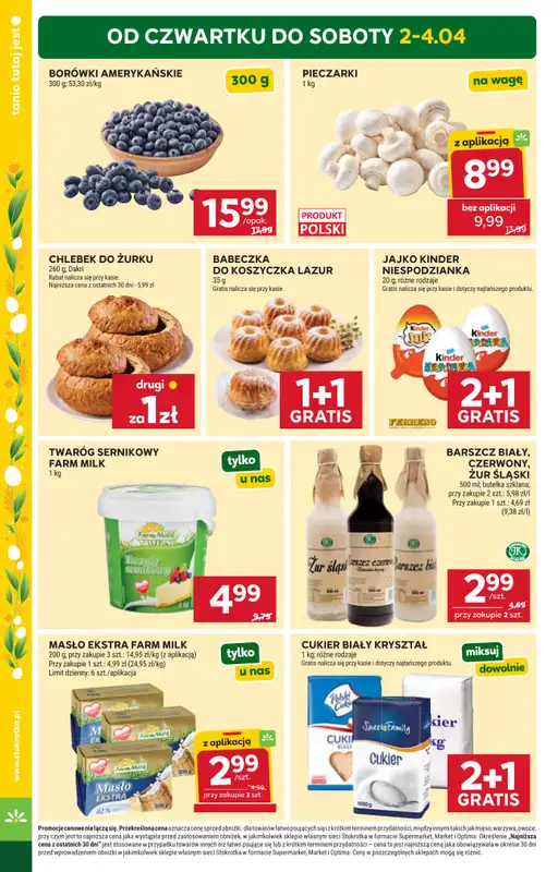 Stokrotka - gazetka promocyjna Gazetka Supermarket   - strona 2