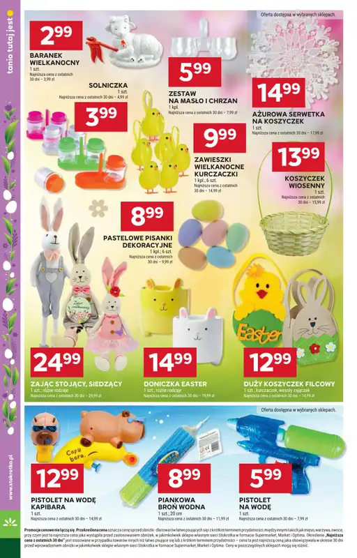 Stokrotka - gazetka promocyjna Gazetka Market od czwartku 02.04 do środy 08.04 - strona 35