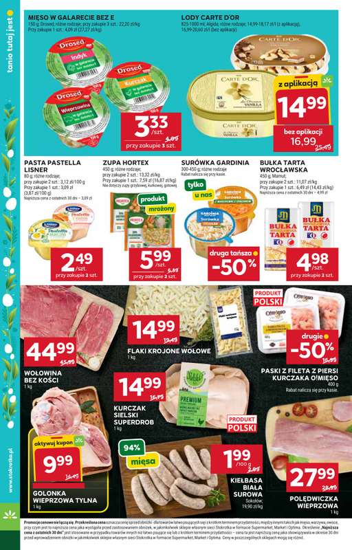 Stokrotka - gazetka promocyjna Gazetka Market od czwartku 02.04 do środy 08.04 - strona 17