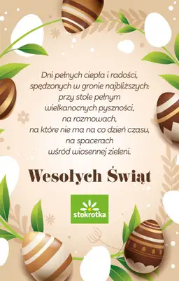 Stokrotka - gazetka promocyjna Gazetka Market od czwartku 02.04 do środy 08.04 - strona 28