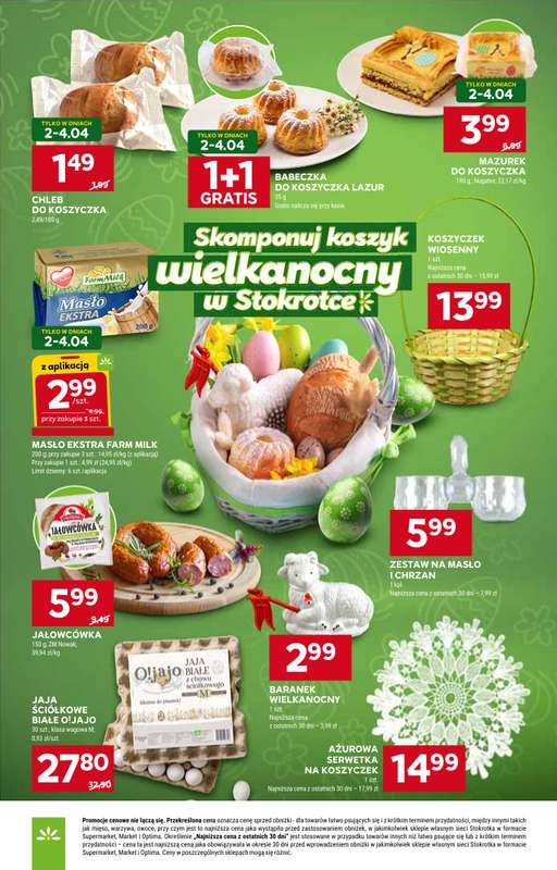 Stokrotka - gazetka promocyjna Gazetka Market od czwartku 02.04 do środy 08.04 - strona 8