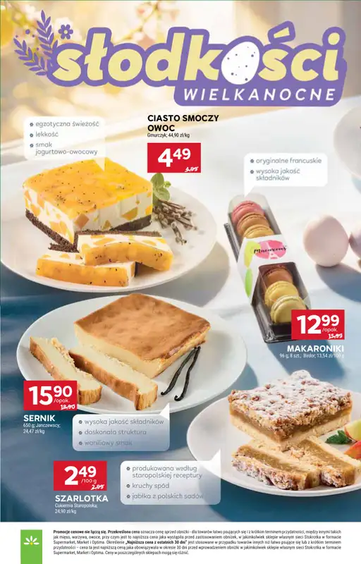 Stokrotka - gazetka promocyjna Gazetka Market od czwartku 02.04 do środy 08.04 - strona 19