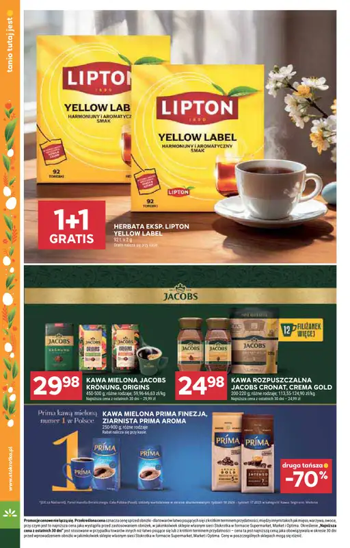 Stokrotka - gazetka promocyjna Gazetka Market od czwartku 02.04 do środy 08.04 - strona 23
