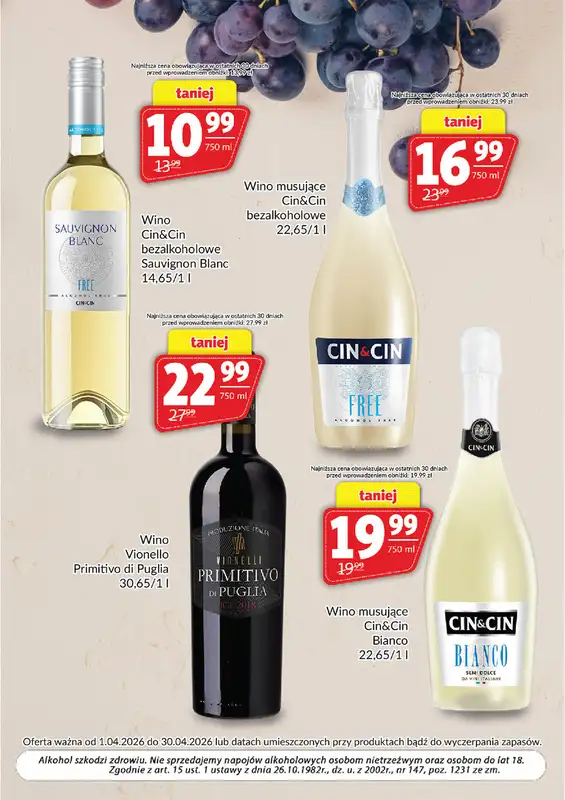 Prim Market - gazetka promocyjna Gazetka alkoholowa  do czwartku 30.04 - strona 4