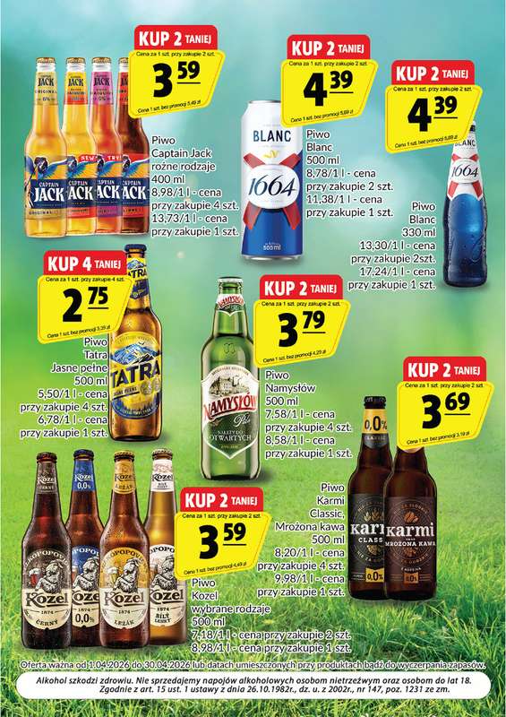 Prim Market - gazetka promocyjna Gazetka alkoholowa  do czwartku 30.04 - strona 9