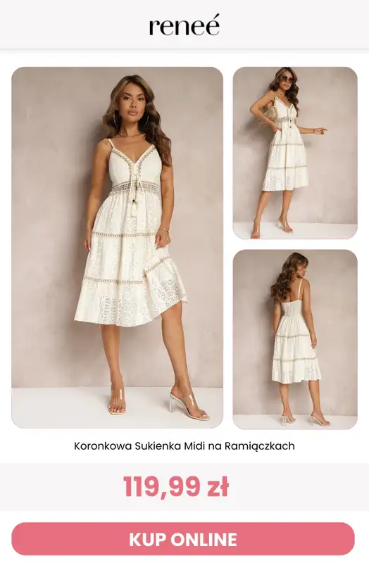 Renee - gazetka promocyjna -20% przy zakupach za min. 150 zł z kodem: CRUSH od środy 01.04 do wtorku 07.04 - strona 7