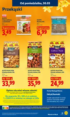 Lidl - gazetka promocyjna Oferta od poniedziałku od poniedziałku 30.03 do środy 01.04 - strona 57