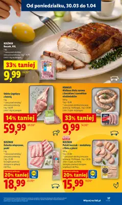 Lidl - gazetka promocyjna Oferta od poniedziałku od poniedziałku 30.03 do środy 01.04 - strona 37