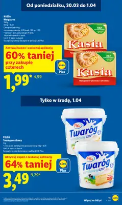 Lidl - gazetka promocyjna Oferta od poniedziałku od poniedziałku 30.03 do środy 01.04 - strona 11