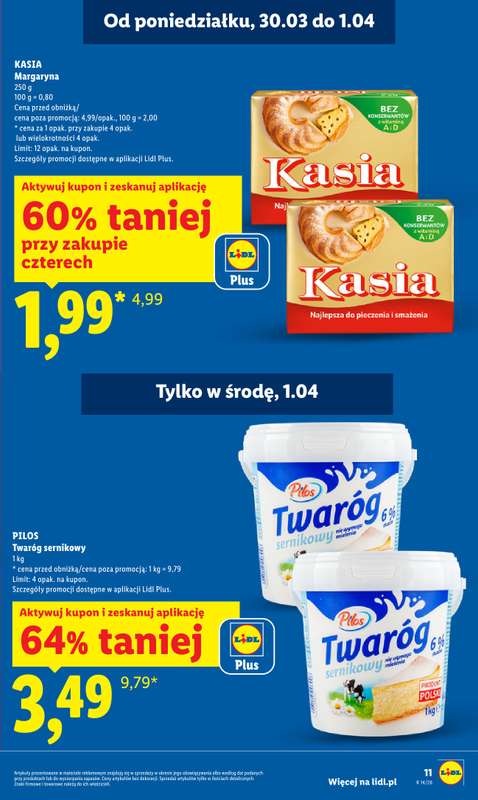 Lidl - gazetka promocyjna Oferta od poniedziałku od poniedziałku 30.03 do środy 01.04 - strona 11