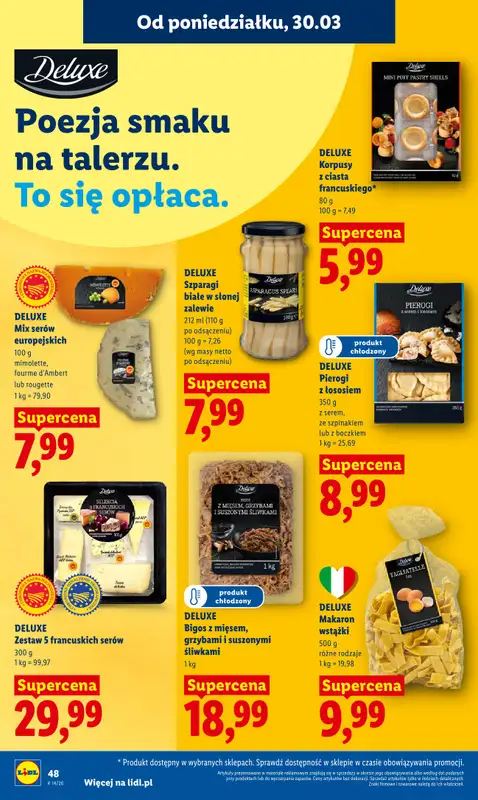 Lidl - gazetka promocyjna Oferta od poniedziałku od poniedziałku 30.03 do środy 01.04 - strona 50