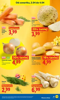 Lidl - gazetka promocyjna Oferta od czwartku od czwartku 02.04 do soboty 04.04 - strona 29