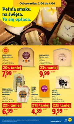 Lidl - gazetka promocyjna Oferta od czwartku od czwartku 02.04 do soboty 04.04 - strona 49
