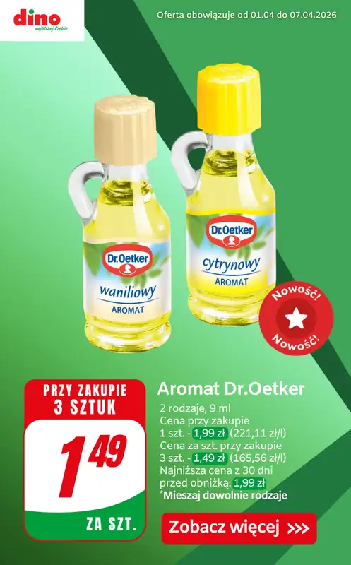 Dino - gazetka promocyjna Nowości w Dino! od czwartku 02.04 do wtorku 07.04 - strona 9