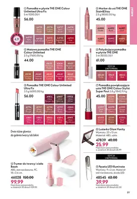 Oriflame - gazetka promocyjna Katalog 7/2026 od środy 06.05 do wtorku 26.05 - strona 89