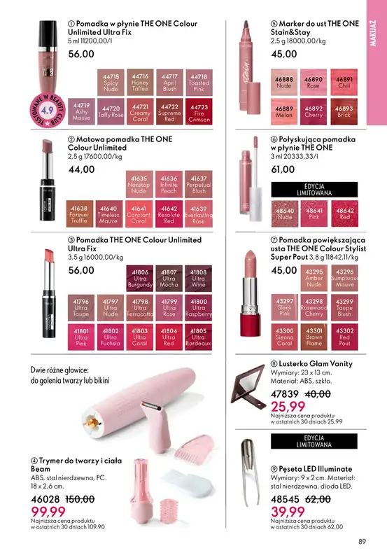 Oriflame - gazetka promocyjna Katalog 7/2026 od środy 06.05 do wtorku 26.05 - strona 89