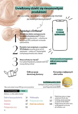 Oriflame - gazetka promocyjna Katalog 7/2026 od środy 06.05 do wtorku 26.05 - strona 12