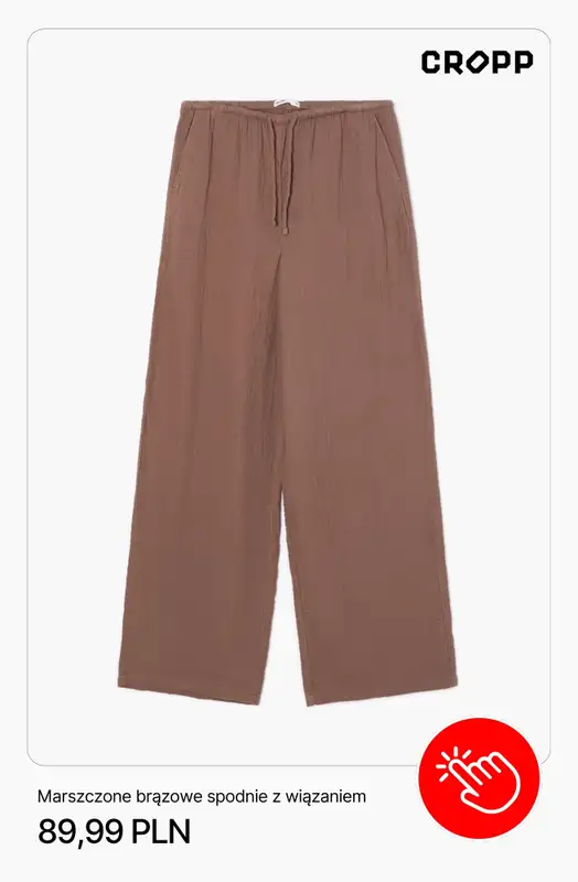 Cropp - gazetka promocyjna Modne komplety dla niej od środy 01.04  - strona 11