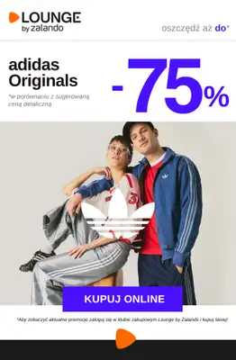 Lounge by Zalando - gazetka promocyjna Do -75% adidas Originals od środy 01.04 do soboty 04.04