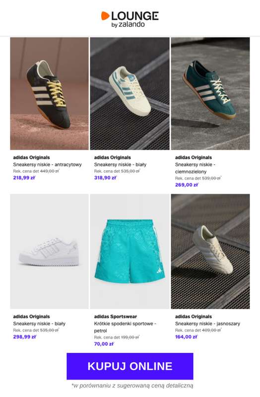 Lounge by Zalando - gazetka promocyjna Do -75% adidas Originals od środy 01.04 do soboty 04.04 - strona 4