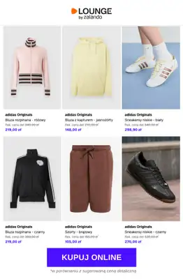 Lounge by Zalando - gazetka promocyjna Do -75% adidas Originals od środy 01.04 do soboty 04.04 - strona 2