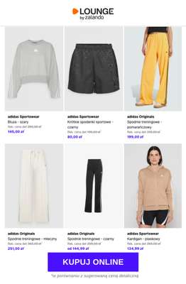 Adidas Sportswear Bluza - szary