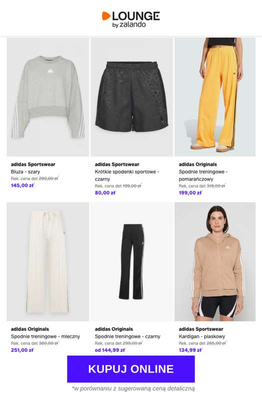 Lounge by Zalando - gazetka promocyjna Do -75% adidas Originals od środy 01.04 do soboty 04.04 - strona 6
