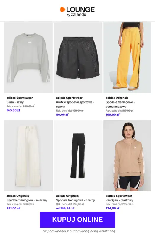Lounge by Zalando - gazetka promocyjna Do -75% adidas Originals od środy 01.04 do soboty 04.04 - strona 6