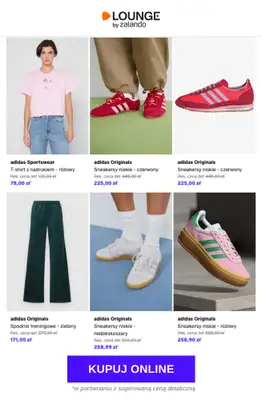 Lounge by Zalando - gazetka promocyjna Do -75% adidas Originals od środy 01.04 do soboty 04.04 - strona 5