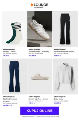 Lounge by Zalando - gazetka promocyjna Do -75% adidas Originals od środy 01.04 do soboty 04.04 - strona 9