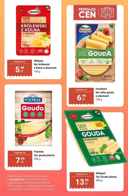 Dino - gazetka promocyjna Produkty na kanapki - przegląd cen od czwartku 02.04 do wtorku 07.04 - strona 9