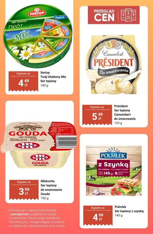 Dino - gazetka promocyjna Produkty na kanapki - przegląd cen od czwartku 02.04 do wtorku 07.04 - strona 10