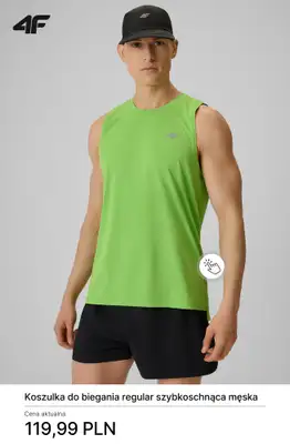 4F - gazetka promocyjna Kolekcja biegowa dla niego od środy 01.04  - strona 7