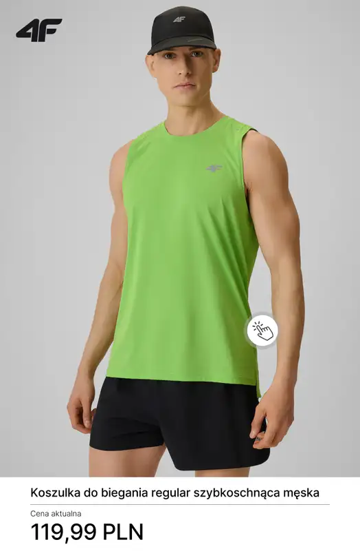 4F - gazetka promocyjna Kolekcja biegowa dla niego od środy 01.04  - strona 7