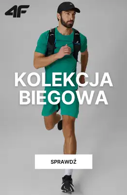 4F - gazetka promocyjna Kolekcja biegowa dla niego od środy 01.04 