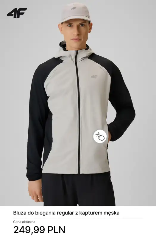 4F - gazetka promocyjna Kolekcja biegowa dla niego od środy 01.04  - strona 10