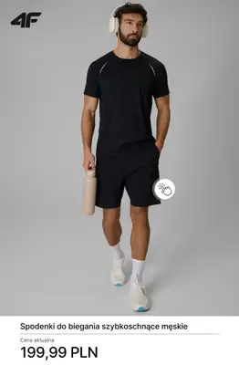 4F - gazetka promocyjna Kolekcja biegowa dla niego od środy 01.04  - strona 8