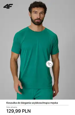 4F - gazetka promocyjna Kolekcja biegowa dla niego od środy 01.04  - strona 2